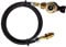LPG 21mm Clip On Butane Adapter to M22 UK POL Gas Bottle for Filling Refilling Empty Gas Bottles 1 Meter