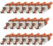 NEXMEX Netzwerkstecker 20x Cat 7 werkzeuglos CAT7 CAT7A RJ45 LAN UTP 600MHz Kabel Stecker ohne Werkzeug Crimpstecker werkzeugfrei CAT6a CAT6 CAT5 für Verlegekabel Patchkabel Netzwerkkabel