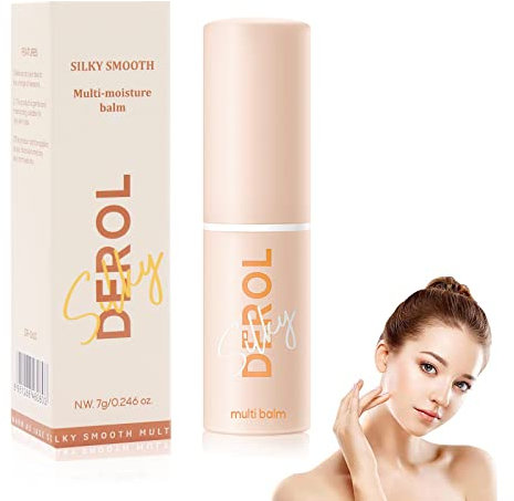 WAWJ® Multifunktionaler Feuchtigkeitsstift, Anti-Falten-Feuchtigkeitscreme, Muti-Moisture Balm Stick Wirksame Feuchtigkeitspflege und Anti-Aging, geeignet für Gesicht, Lippe und Körper