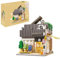 barweer Set di mattoncini da caffè giapponesi, giapponesi City Store casa, architettura, MOC Modular Buildings per adulti, C66006W (116 pezzi)