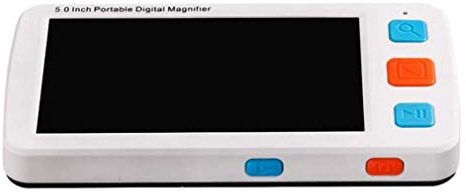 ATAAY Lupe 5-Zoll-Farb-LCD-Tasche Tragbare elektronische Lesehilfe Videolupe für Sehbehinderte zum Lesen, Schreiben und Rechnungen Digitales Handwerkzeug für alle mit Sehbehinderung oder