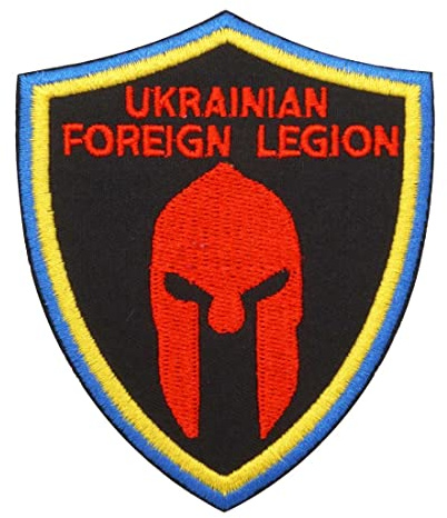 2 Stück Patches Stickerei Ukraine Militär Tactical Abzeichen mit Haken Schleife Rücken für Rucksäcke Jacken Kleidung Applique