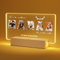 Giftove Cadeau Maman Personnalisé - Lampe Cadre Photo en Verre Personnalisé - Cadeau Fete des Meres Original - Idée Cadeaux Fête des Mères - Idee Cadeau de Noel Anniversaire pour Maman