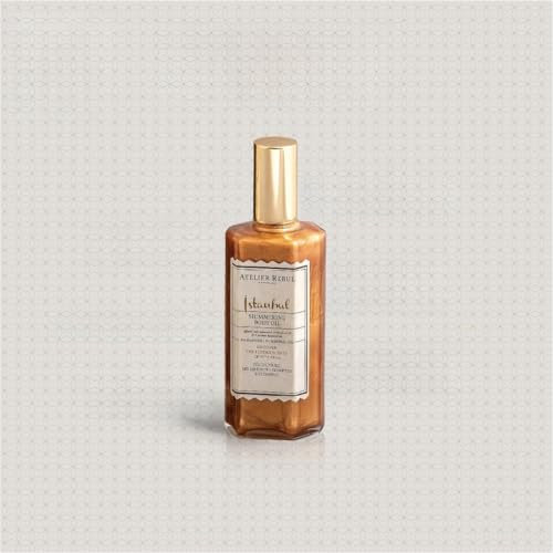 ATELIER REBUL ISTANBUL Schimmerndes Körperöl (125ml) - Pflegendes und illuminierendes Körperöl - Dezenter Glanz für strahlende Haut