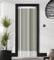 ZEBRA BLINDS Tenda a fili, tenda zanzariera per porta, tende con nappe per porta, decorazione per finestre, divisorio elegante (bianco, 100 x 280 cm)