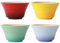 4er Set Dessertschalen Porzellan Bunt Suppenschalen| Keramik Eisschalen Müsli Schüssel Kleine Reisschalen Set| Gradientenfarbe Servierschalen Set Für Dessert Eiscreme Reis Snack Dip Sauce (Stil A)