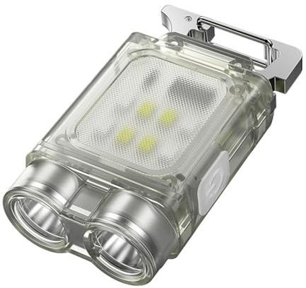llavero linterna, llavero linterna abridor de botellas | linterna de doble luz con 6 modos | Prácticas luces para acampar, luz magnética de bolsillo para exteriores, senderismo,