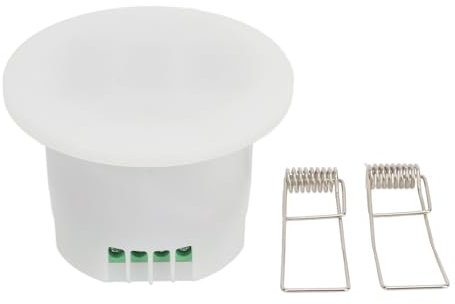 Rilevatore di movimento AC 220V/110V Sensore di presenza umana regolabile 24GHz Sensore di Rilevazione Radar ad Onde Millimetriche per Interruttore Luce Soffitto