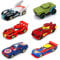 SSKHE 6PCS Spider Car Avengers Marvel Alloy Car Toys Gift Age 3+ for Fan Kids Ages 4 and Up