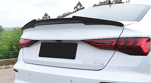 FUFIZU Auto Heckspoiler für Audi A3 2020-2022,ABS Kratzfest Dauerhaft Kofferraumspoiler Hinten Heckflügel Spoilerlippe Zubehör