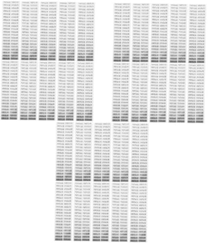 STOBOK 1200stücke Selbstklebende Sicherheitsaufkleber Wasserfest Und Manipulationssicher Für Elektronik Kleidung Und Haushaltsartikel Praktische Etiketten Für Produktschutz