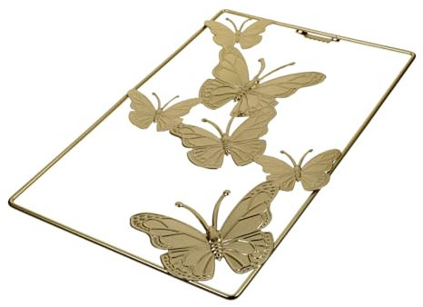 IMIKEYA Schmetterlings-wanddekoration Aus Metall Gartenwand Schmetterlingsdekor Für Die Eisenhandwerk Wandkunst Heimdekoration