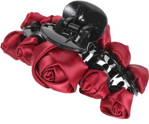 Healeved Pinza para El Pelo con Forma de Rosa Decorativa con Forma de Flor para Mujer