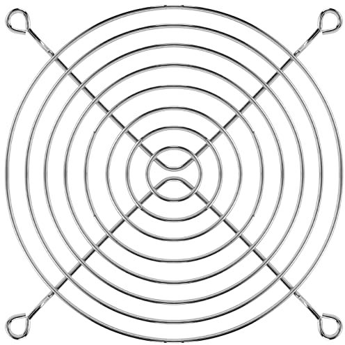 Pesfehhy Protezione per le PC DC Ventilatore Griglia Protettore 120 millimetri 12 centimetri in metallo tono