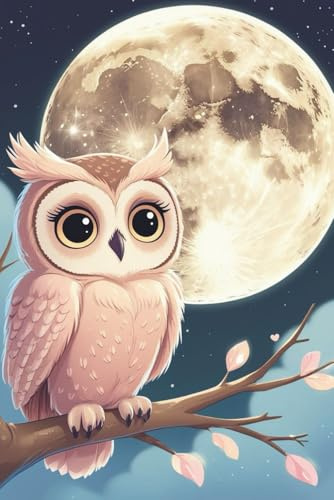Owl Journal: 120 Lined Pages Owl Composition Notebook