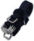 Lumonic 10x Klettbinder 150x16mm normal Schwarz - Wiederverwendbare Kabelbinder aus Klettband - Zum Befestigen oder Kabelmanagement
