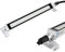 YJINGRUI CNC Maschinenleuchte 115 ° klappbare Industriearbeitsleuchte Werkstattgaragenbeleuchtung (220V, 622mm 20W)