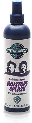 Stylin' Dredz Moisture Splash Conditioning Braid Spray und Dreadlock Moisturizer Spray – 350 ml (einzeln)