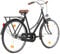 Susany 28-Zoll-Räder Hollandrad Ein-Gang-Rad Stadtrad Fahrrad-V-Bremse und Rücktrittbremse,Sattel im holländischen Stil mit Feder,Entworfen für Frauen
