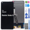 iYAiYO Pantalla digitalizadora táctil de repuesto compatible con Xiaomi Redmi Note 9 M2003J15SC, M2003J15SG, M2003J15SS pantalla completa con herramientas, color negro