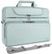 DOMISO 17 Pollici Borsa PC Impermeabile Custodia Messenger Ventiquattrore per Computer Portatile/Tablet/Notebook/Ultrabook/Chromebook da 17-17,3 pollici, Menta Verde
