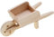 Mini Dollhouse Wood Wheelbarrow Landscape Decoration Miniature Farming Cart Model Tiny Cart Model Dollhouse Furniture Accessories