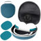 ProCase Hart Kopfhörer Tasche für AirPods Max mit 2 Smart Silikon Schutzhüllen, Hardshell Eva Tragetasche Headset Hülle Case -Dunkelgrün