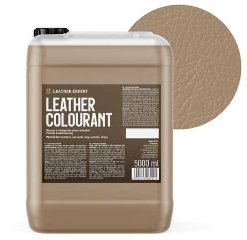 Sehr Deckend Wasserbasierte Lederfarbe – Leather Paint für Natur- und Öko-Leder, Ohne Alkohol, Für Alle Lederaccessoires – Reißt oder Blättert Nicht Ab – Viele Farben zur Auswahl
