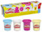 Play-Doh 4er-Pack Konfettiknete – buntes Knet-Set für kreatives Spielen und Basteln