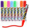 HENGBIRD Kreidestifte für Tafel Abwaschbar 8 Farben Liquid Chalk 10mm Kreidemarker mit Dicker Spitze Glaskreide Kreidestifte für Fenster Fensterstifte Glasmarker Tafelstifte Chalk Marker Abwischbar