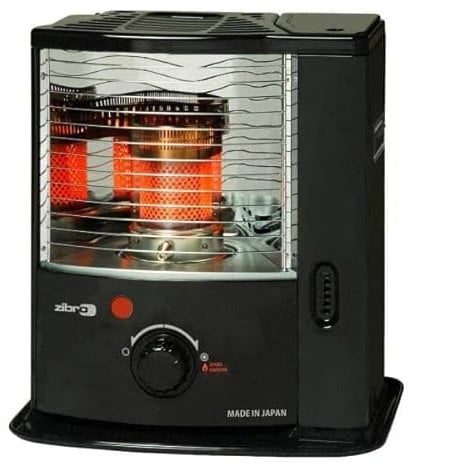Stufa portatile 2,2 KW. Stufa a combustibile liquido con stoppino già montato + stoppino di ricambio. Fino a 32mq di superficie riscaldabile