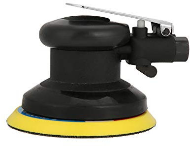 Lijadora Orbital, Lijadora de Aire Herramienta de Lijadora Lijadora Orbital de Palma de Aire de 5 Pulgadas Lijadora Redonda Neumática Lijado Manual Al Azar Lijadoras de Aire de