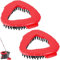 2 Spazzole Testa di ricambio per triangolare rotante per Pavimenti e Piastrelle, Setole in Filo Figido Compatibile Vileda Turbo Spin EasyWring