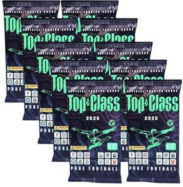 Panini Top Class Trading Cards 2025 / 10x Booster je 8X Sammelkarten