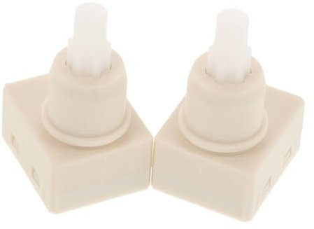 GLEAVI 2stücke Innenlichtschalter Für Auto Schaltersatz Für Dome Lampe Ersatzschalter Für Innenbeleuchtung Kompatibel Mit Verschiedenen Fahrzeugmodellen Aus Robustem Abs-material Für Lang