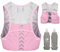 Outplea Gilet Hydratation avec 2pcs 500ml Bouteilles d’Eau Douce, Ultra Léger Gilet Trail Running Femme Homme, Réglable Sac Hydratation Running pour Randonnée Course à Pied Sport, Rose