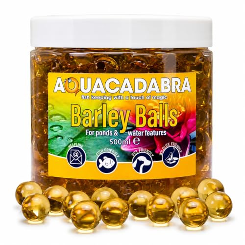 Aquacadabra Barley Straw Extract Balls Pond Water Treatment Blanketweed Algae Control 500ml