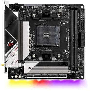 Fit For ASRock B550 Phantom Gaming-ITX/ax Motherboard Support 3600X 5600G 5700X 5800X3D 5900X CPU 4xDDR4 64GB M.2 AM4 PCIe 4.0 Mini-ITX computer motherboards