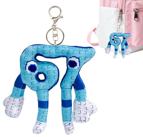 Steal a Brainrot Plüsch Schlüsselanhänger Italienische Brainrot Figuren Plüsch Schlüsselanhänger Figuren Meme Plüschtiere zur Emotionalen Unterstützung Kuscheltiere Kissenpuppen für Fans (Plüsch 67)