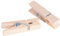 AONER (3.5 * 0.7cm) 100PCS Mini Pinces à Linge Naturel en Bois Clothespin Epingle à Linge Clips Photos pour DIY Décoration