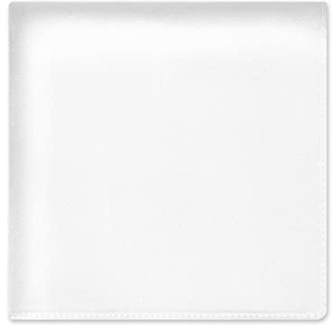Selected Hanky 100% Pure Silk White Pocket Square for Men