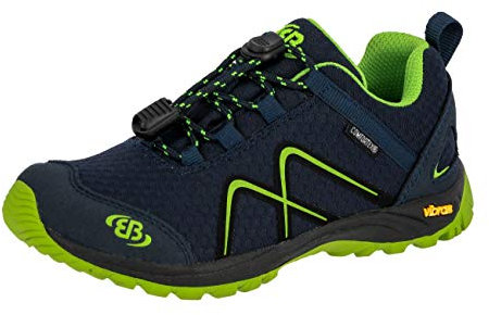 Brütting Unisex Guide Trekking-& Wanderhalbschuhe, Marine Lemon, 40 EU
