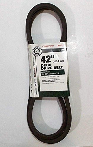 Troy-Bilt MTD Plateau 106,7 cm Drive Tondeuse à Gazon Ceinture # 490–501-m048