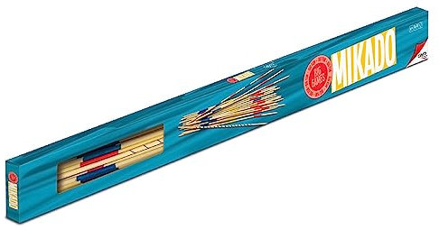 Cayro - Juego de Mikado Gigante - 26 Piezas - Ideal para Jugar al Aire Libre - Piezas de Madera Todas Las Edades - Incluye Bolsa De Transporte - Concentración y Habilidad