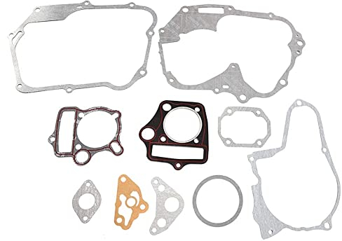 Aramox Dichtungssatz Motor Ventildeckel, Motorzylinderkopf Stator Kupplung Ansaugdichtungssatz Passend für 50 70 90 110ccm 125ccm