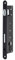 THIRARD - Serrure Encastrable à Rouleau pour Porte Battante - Axe 22 mm - Bouts Ronds - Noir - Coffre Acier Embouti - Pêne en Alliage Zingué - Têtière et Gâche Plate Acier