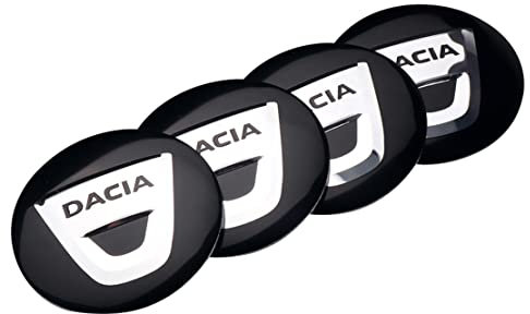 Autoaufkleber Reifen Radmitte Nabendeckel Aufkleber 4 StüCk 56mm,FüR Duster Megane Dacia