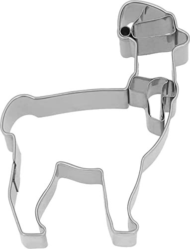 Birkmann, Ausstechform Weihnachts-Lama, 9 cm, 199507