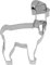 Birkmann, Ausstechform Weihnachts-Lama, 9 cm, 199507