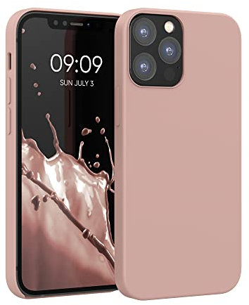 kwmobile Case Compatible with Apple iPhone 12 / iPhone 12 Pro Case - TPU Silicone Phone Cover with Soft Finish - Nude Lilac